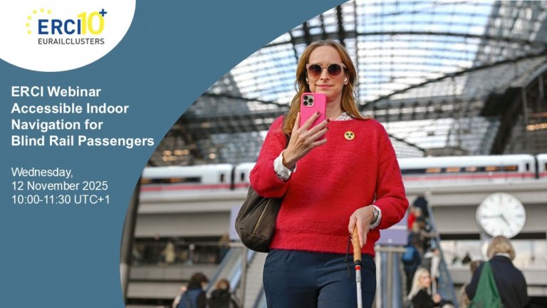 ERCI Webinar | Accessible Indoor Navigation for Blind Rail Passengers ERCI Webinar | Accessible Indoor Navigation for Blind Rail Passengers