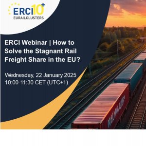 ERCI Webinar | How to Solve the Stagnant Rail Freight Share in the EU?