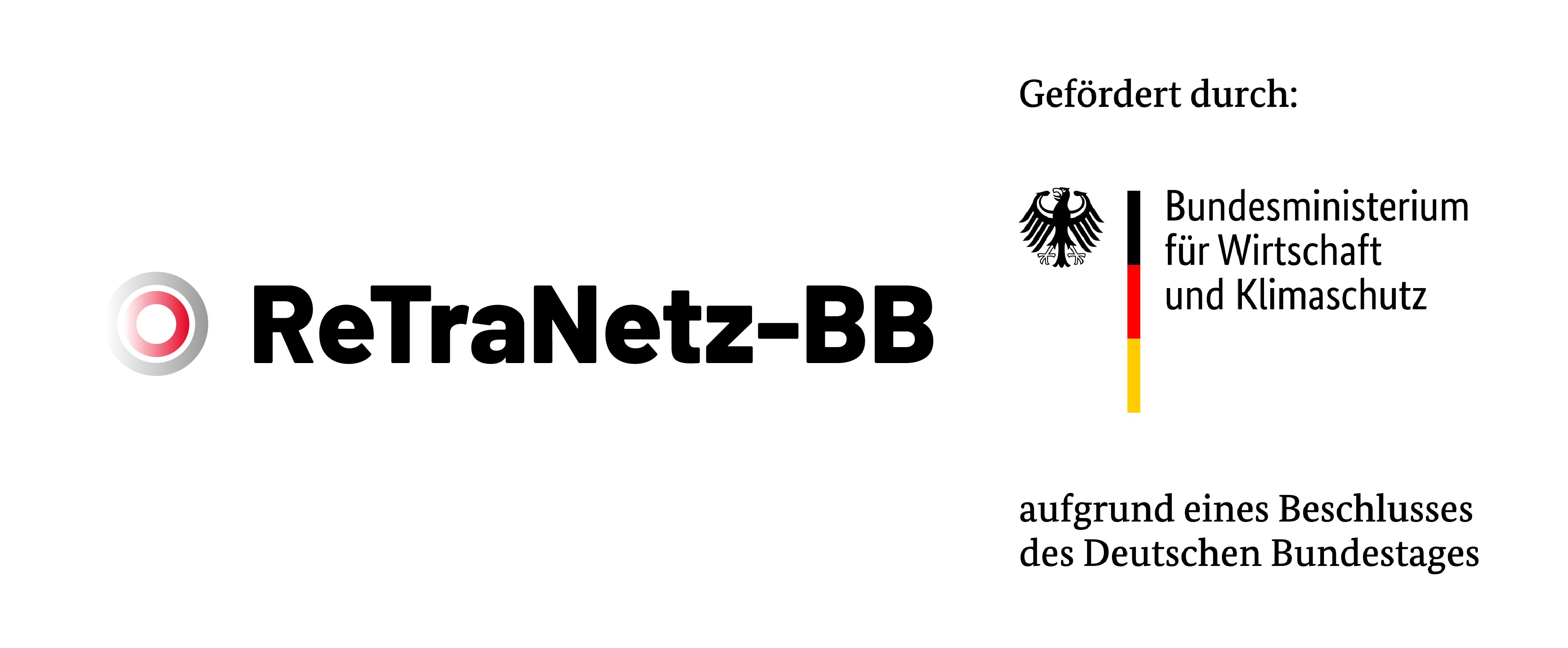 ReTraNetz-BB + BMWK Logo