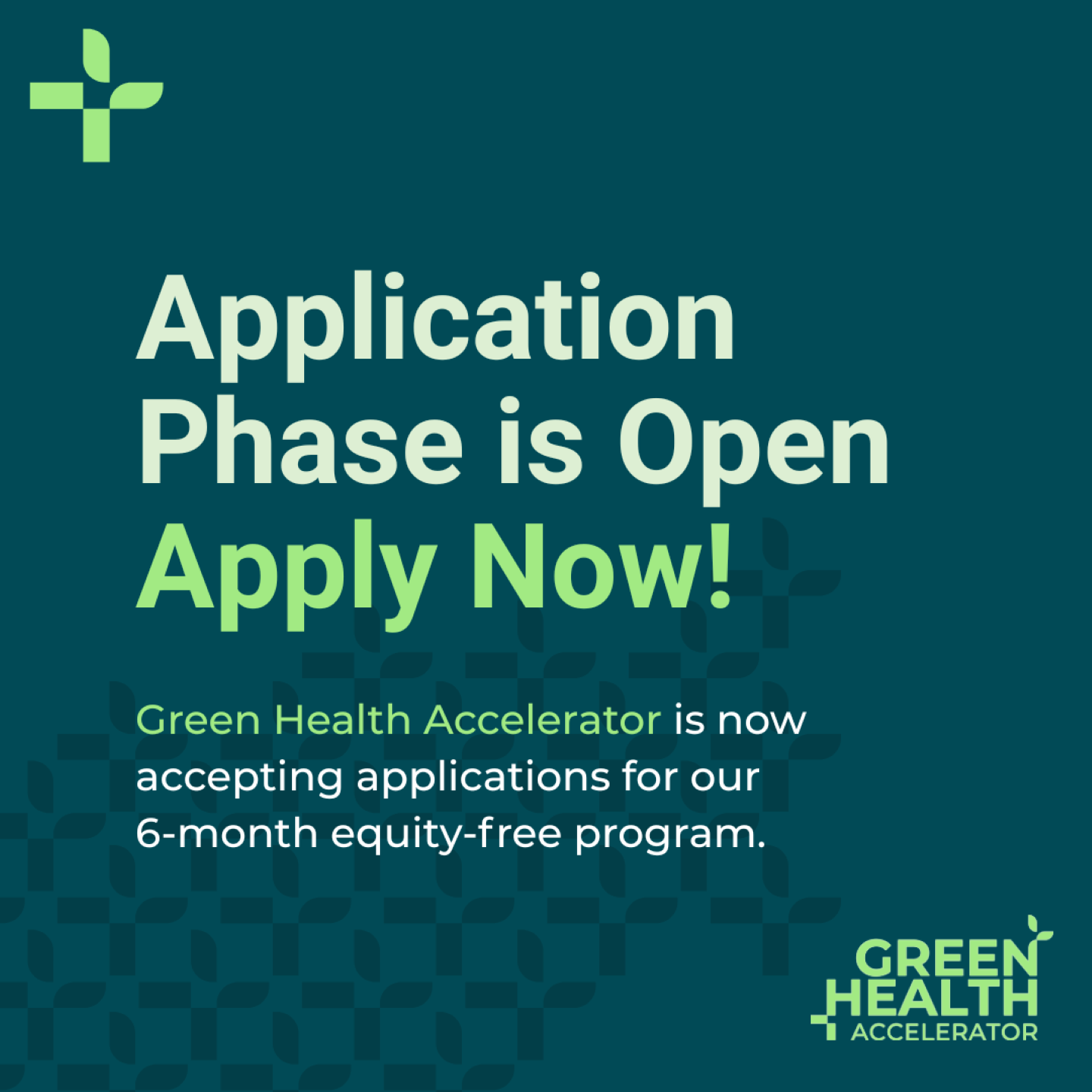 Green Health Accelerator