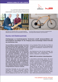 Esche mit Elektroantrieb