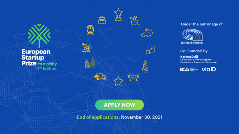 4th edition of the European Startup Prize for Mobility 4th edition of the European Startup Prize for Mobility