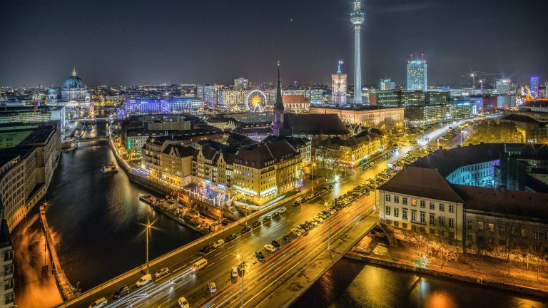 Nachtansicht Berlin