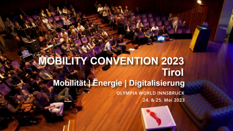 Mobilität | Energie | Digitalisierung | E3+ Mobility Convention Tirol Mobilität | Energie | Digitalisierung | E3+ Mobility Convention Tirol