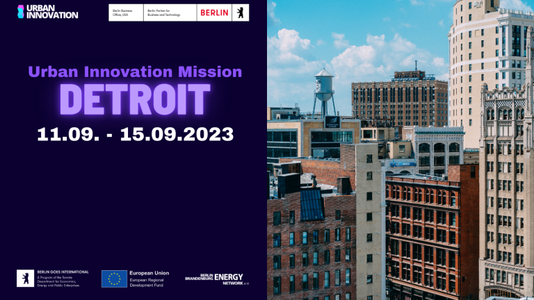 Urban Innovation Mission 2023 to Detroit Urban Innovation Mission 2023 to Detroit