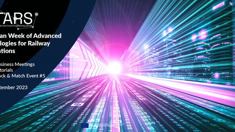 European Week of Advanced Technologies for Railway Applications European Week of Advanced Technologies for Railway Applications