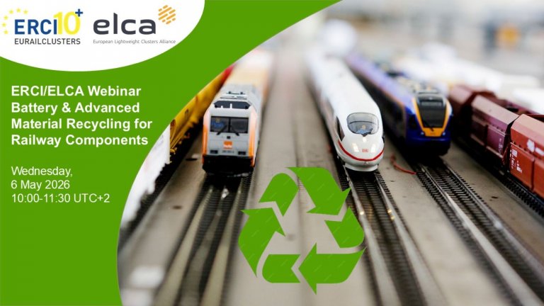 ERCI/ELCA Webinar | Battery & Advanced Material Recycling for Railway Components