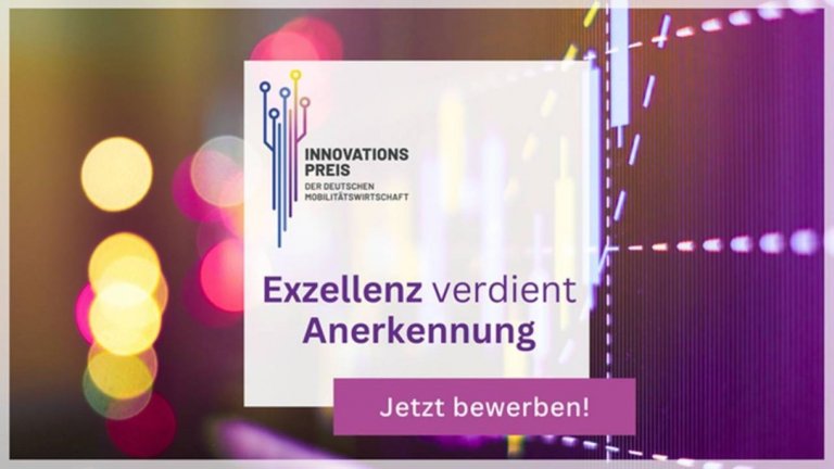  Innovationspreis der Deutschen Mobilitätswirtschaft 2026