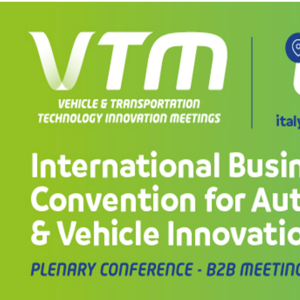 VTM Vehicle and Transportation Technology Innovation Meetings Turin 2026